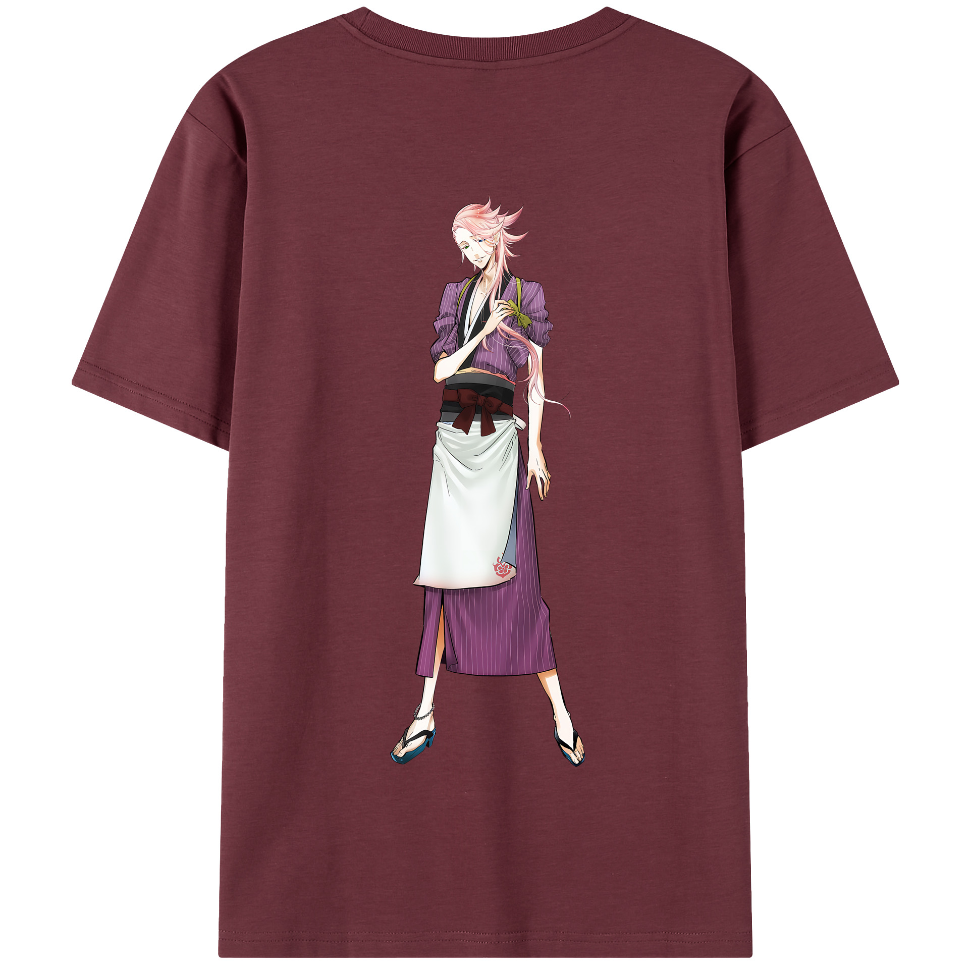（画像用） 刀剣乱舞 Touken Ranbu 綿100％半袖Tシャツ（背面プリント）